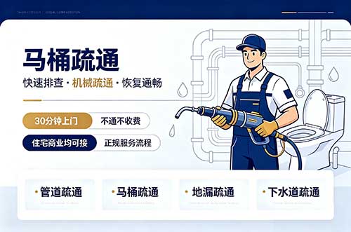 抚顺马桶疏通