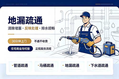 抚顺地漏疏通