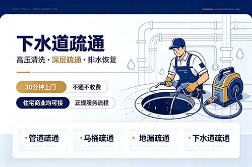 抚顺下水道疏通